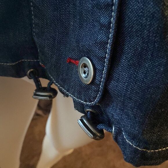 Chico’s Platinum Denim jacket, size 2/12 - Picture 3 of 6